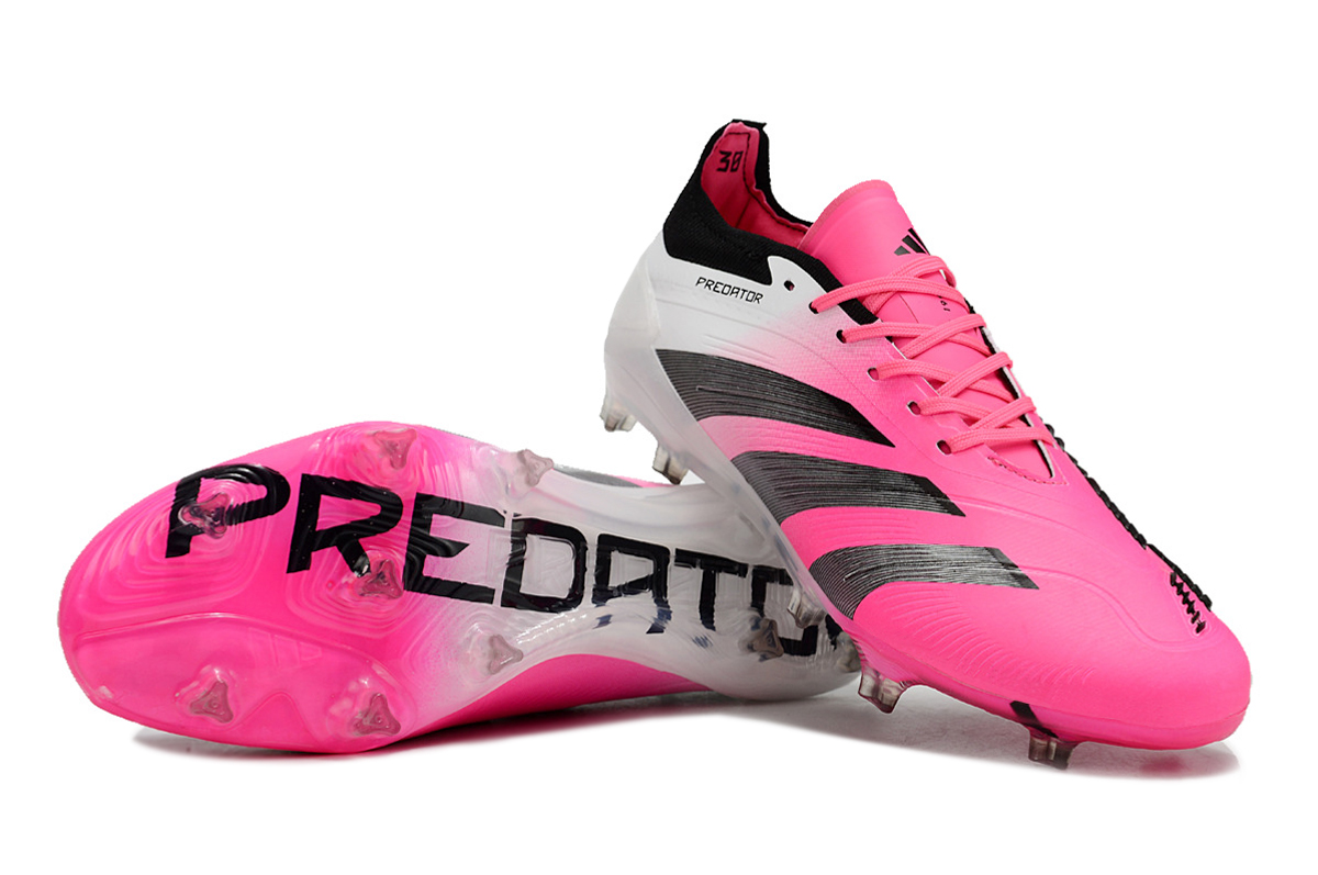 Kopačky Adidas Predator Accuracy+ FG Růžově stříbrná bílá