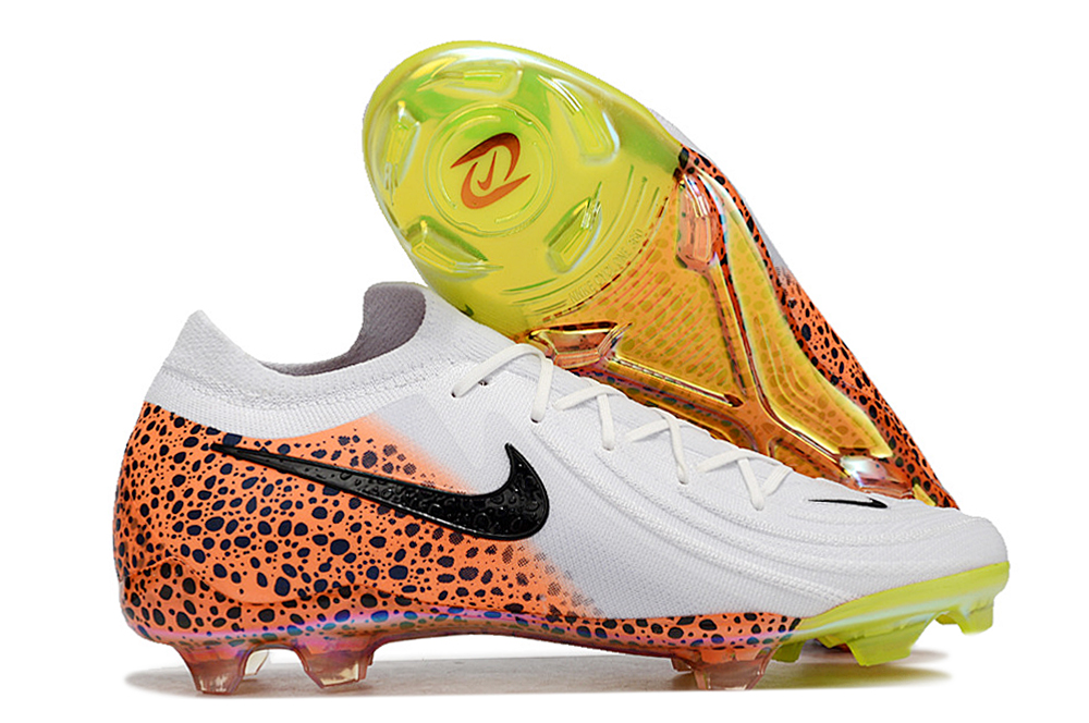 Kopačky Nike Phantom Luna Elite FG Bílý Oranžový