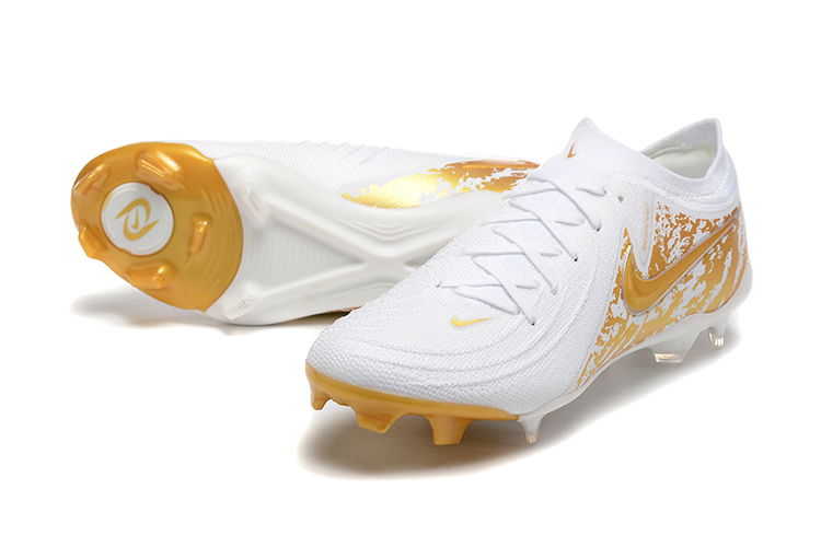 Kopačky Nike Phantom Luna Elite FG Bílý Zlato