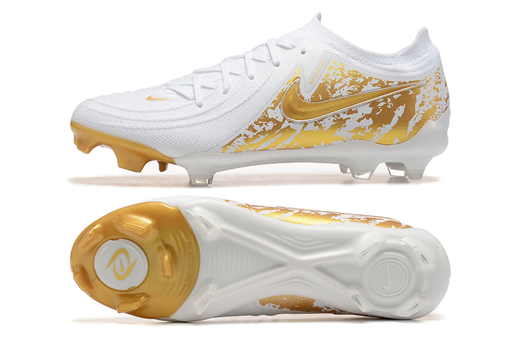 Kopačky Nike Phantom Luna Elite FG Bílý Zlato