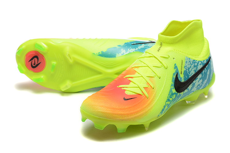 Kopačky Nike Phantom Luna Elite FG Zelená Modrý