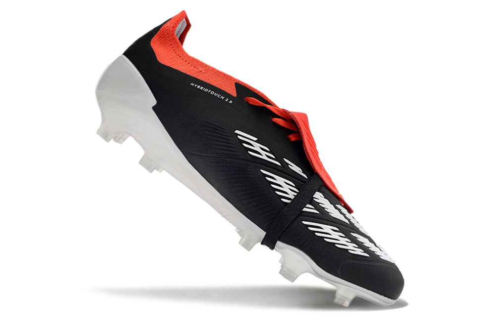 Kopačky Adidas Predator Elite Tongue FG Černá Bílá