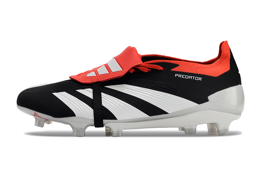 Kopačky Adidas Predator Elite Tongue FG Černá Bílá