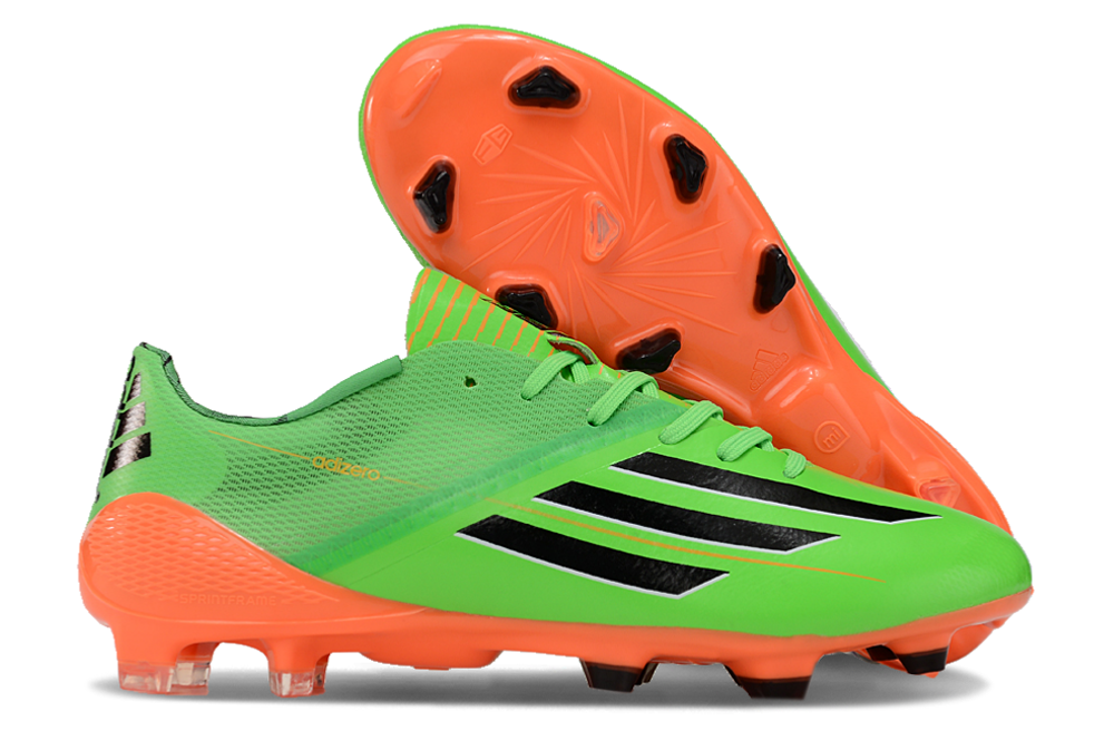 Kopačky Adidas F50 Adizero FG Zelený Pomerančový