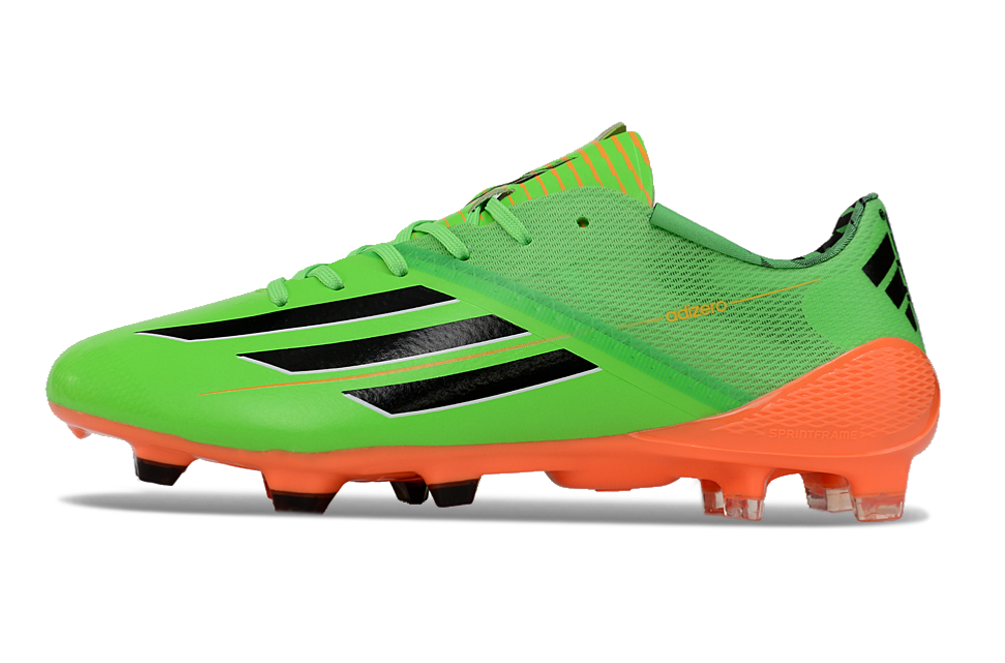 Kopačky Adidas F50 Adizero FG Zelený Pomerančový