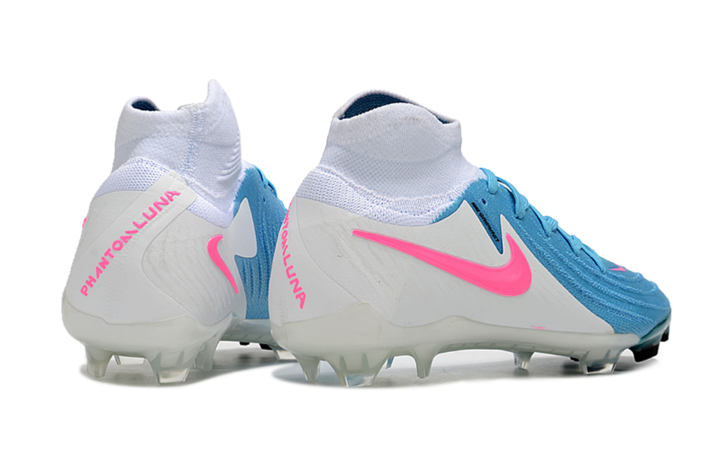 Kopačky Nike Phantom Luna Elite FG Modrá Bílá