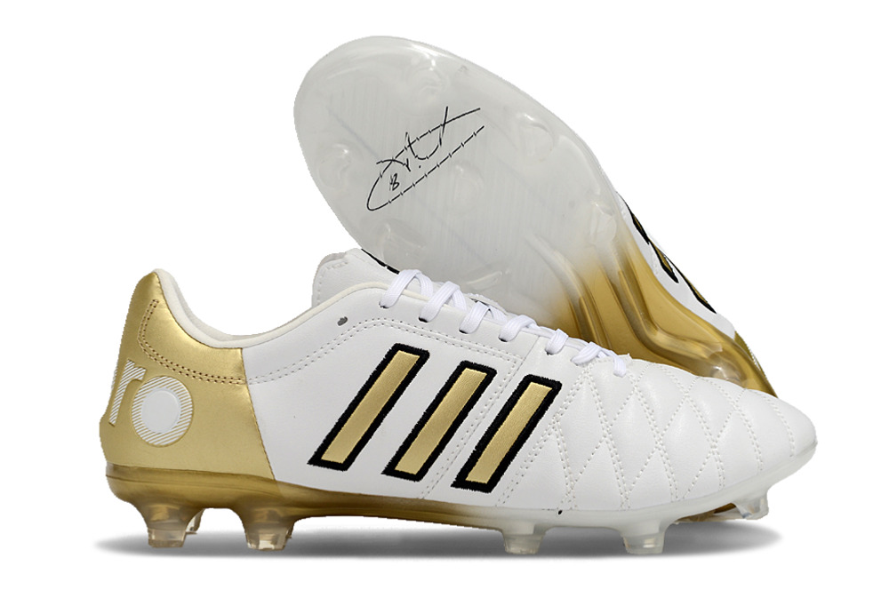 Kopačky Toni Kroos Adidas Limited-Edition 11PRO FG Zlato Bílý