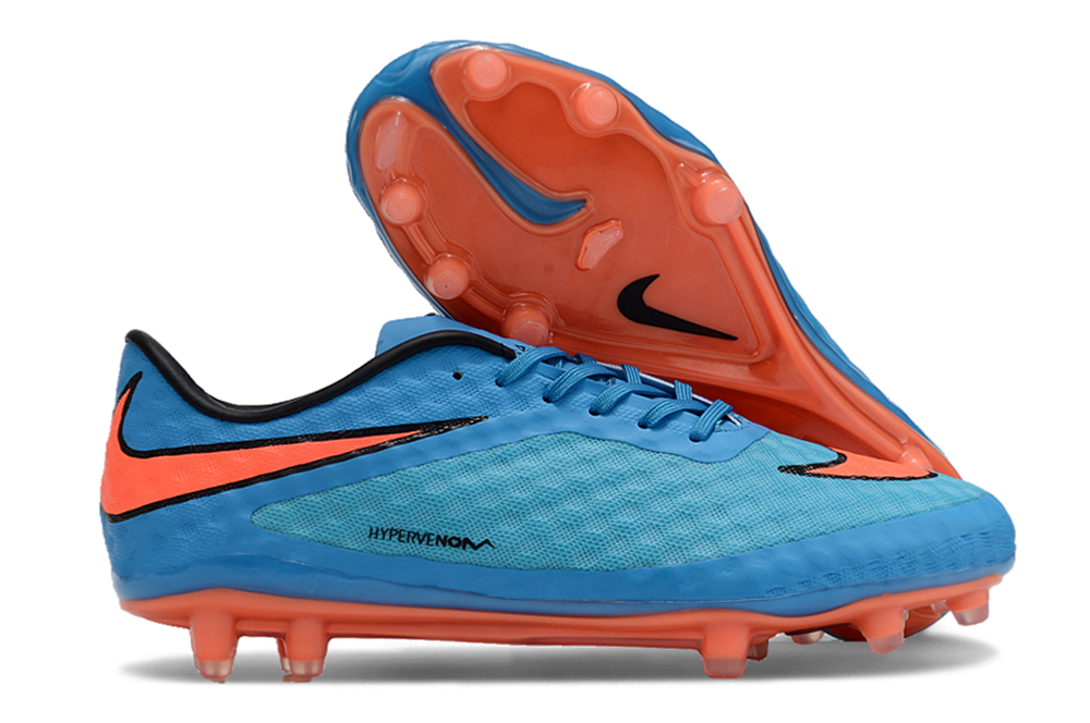 Kopačky Pánské Nike Hypervenom phantom FG – Modrý Pomerančový